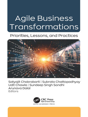 cover image of Agile Business Transformations